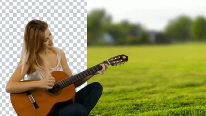 remove background from video, gifs, photo in 24 hours