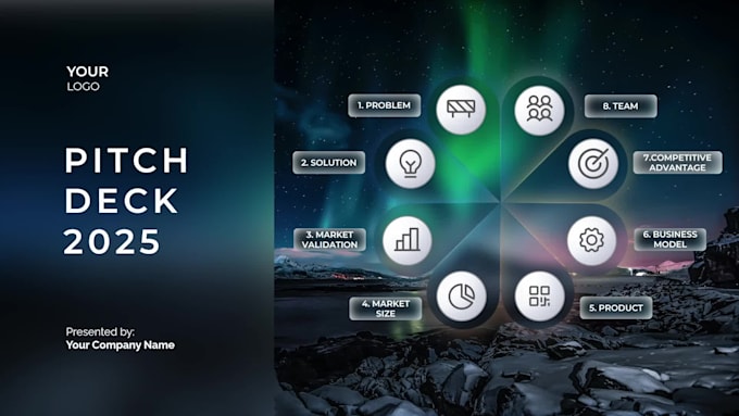 create an interactive slides zoom pitch deck