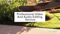 do any type of video and audio editing