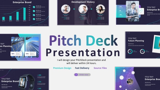 Design your pitch deck and modern powerpoint presentation by Ppt_point ...