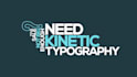 create kinetic typography video