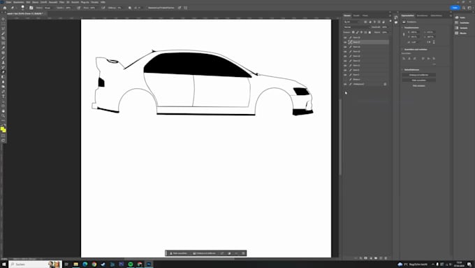 create a unique shirt design featuring your car