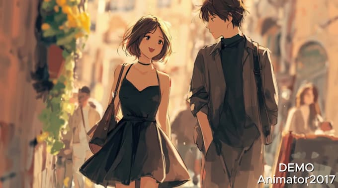 make an ai anime video for you