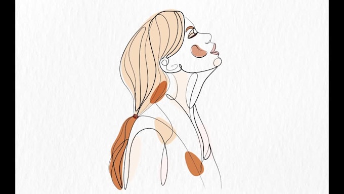 draw line art illustration