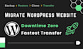 migrate wordpress website or backup, clone, transfer website in 24 hours