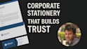 create professional corporate stationery
