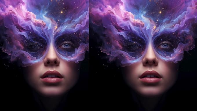 Trippy ai video psychedelic video trippy animation vj visuals surreal ...