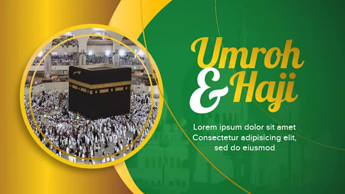 creat islamic video explainer for hajj and umrah