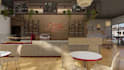 design and 3d render your restaurant cafe bar interior
