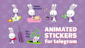 draw and animate custom telegram stickers
