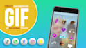 create an animated GIF or instagram sticker