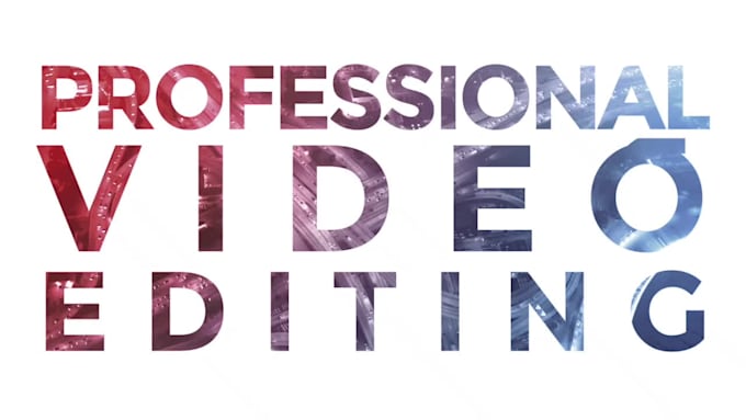 do professional video editing for corporate videos