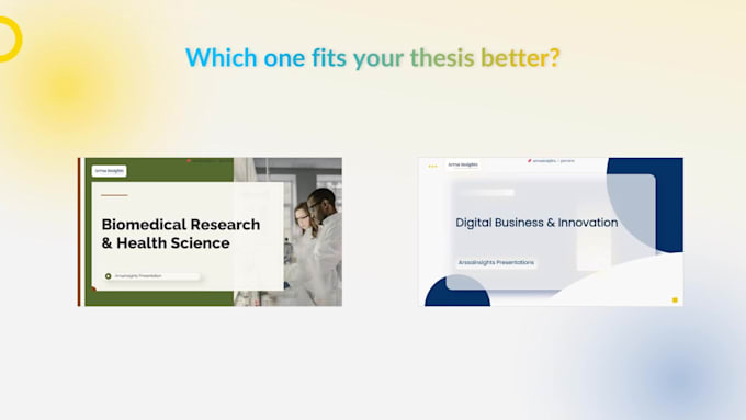 create stunning research or thesis defense slides