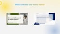 create stunning research or thesis  defense slides