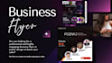 design a professional business flyer marketing poster