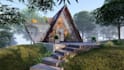 do architectural 3d house modeling, cabana and interior, exterior rendering
