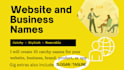 suggest 10 interesting names for website, business, or app with explanation