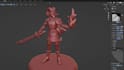 model a character for 3d printing