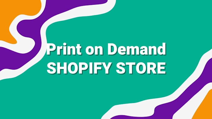 create print on demand shopify store, shopify dropshipping