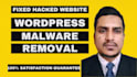 do wordpress malware removal, clean malicious code with website security