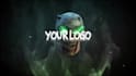 do create a dj halloween visuals plus logo animation