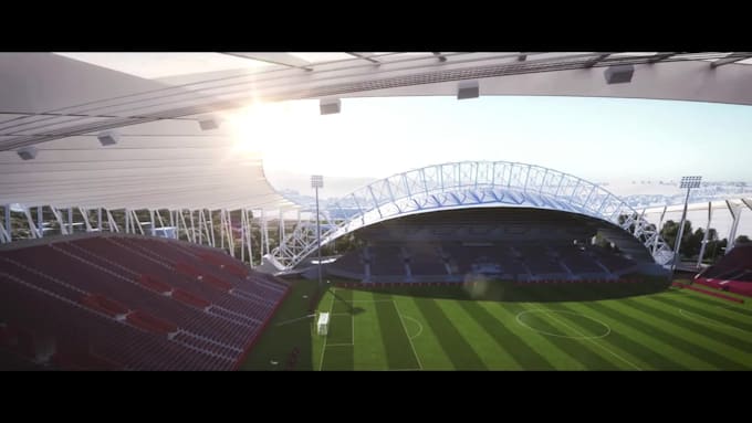 innovative 3d stadium animation, 3d stadium design, 3d stadium model, 3d gym