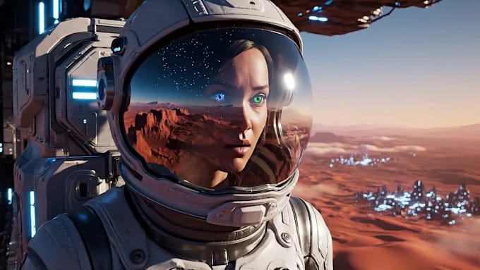 create an ai video, art or ai generated animation with veo3