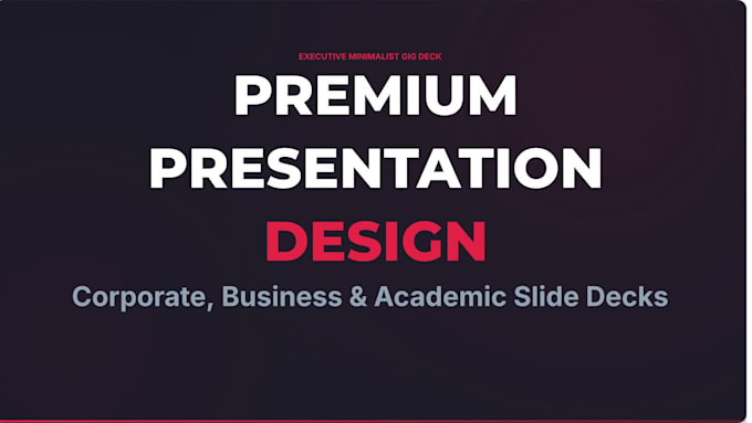 design professional and academic powerpoint presentations