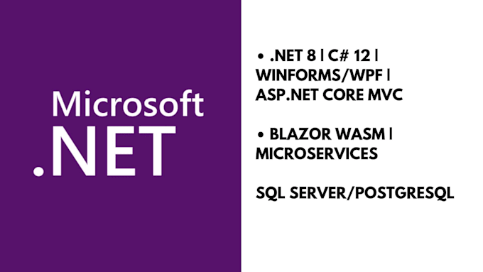 build asp dot net web and winforms desktop apps in c sharp