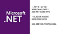 build asp dot net web and winforms desktop apps in c sharp