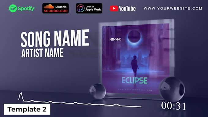 create awesome music visualizer or audio spectrum