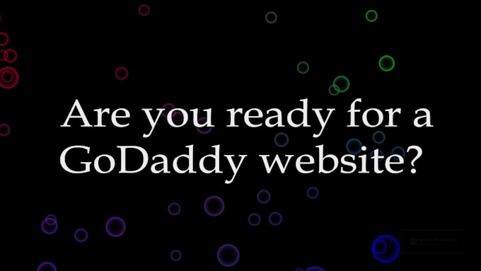 create a website with godaddy website builder