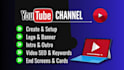 create and setup youtube channel with SEO mastery
