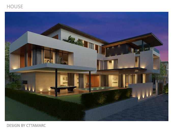 Design your house, floor plan, exterior, interior by Cttamarc | Fiverr