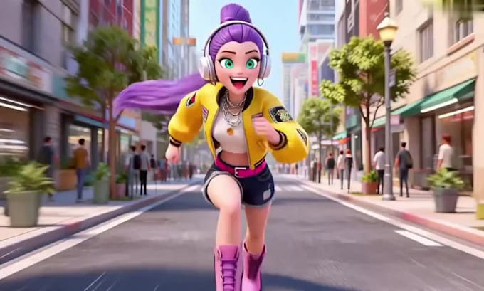 do character animation 2d animation video 2d anime 2d cartoon video