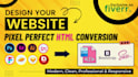 convert figma to html, psd to html, xd to html css bootstrap responsive design