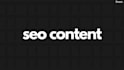 write SEO optimized website content that drives traffic