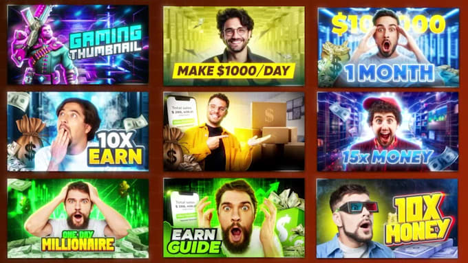design finance, crypto, money thumbnail for youtube