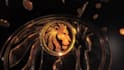 create a luxury 3d gold coin logo animation intro for crypto and finance brands