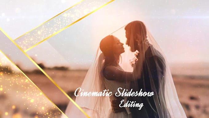 create slideshow video for wedding, birthday, anniversary