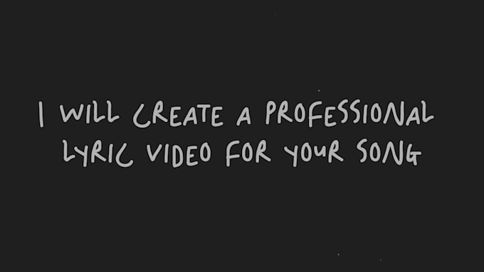create an animated karaoke lyric video for your song