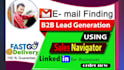 do b2b lead generation and email finding