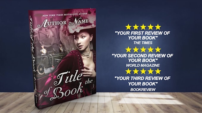 Top 5! I will create book trailer or book promo videos  for $30