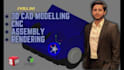 do 3d cad modelling, and assembly using solidworks