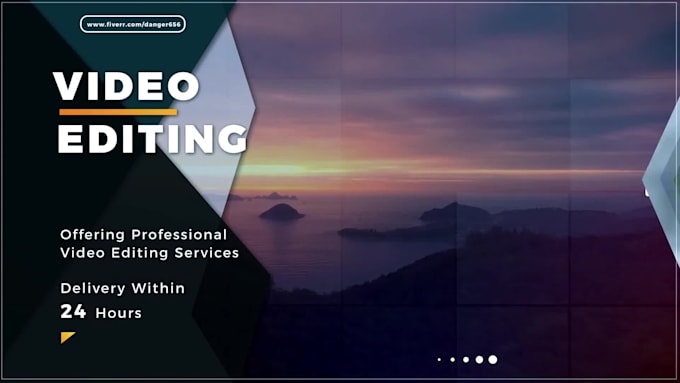 do professional video editing