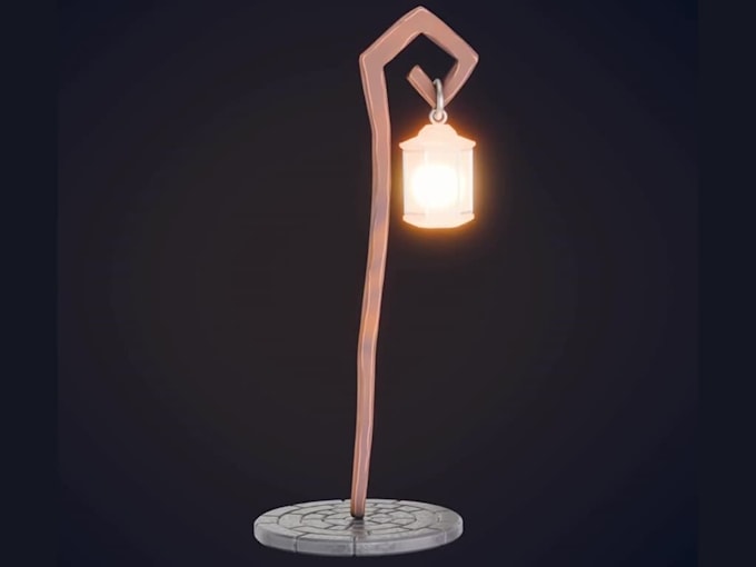 create 3d game assets, props and objects