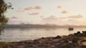 create 3d scifi, fantasy realistic environment, in unreal engine