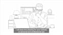 do line art or black and white vector drawing