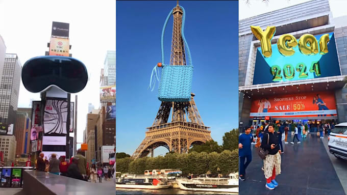 create cinematic cgi ads for social media and brands