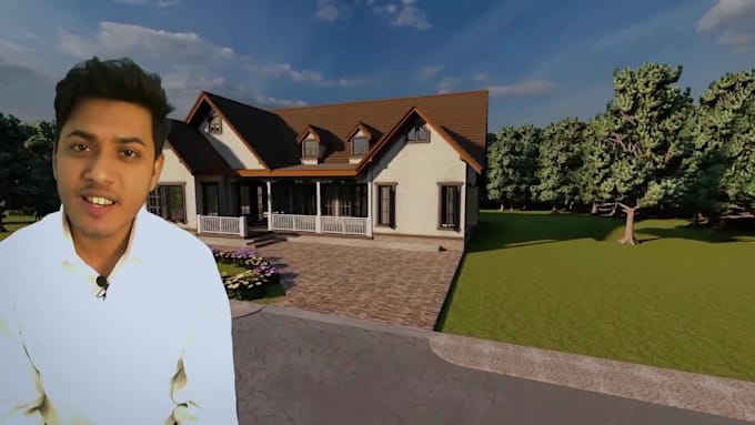 do architecture 3d animation and walkthrough video